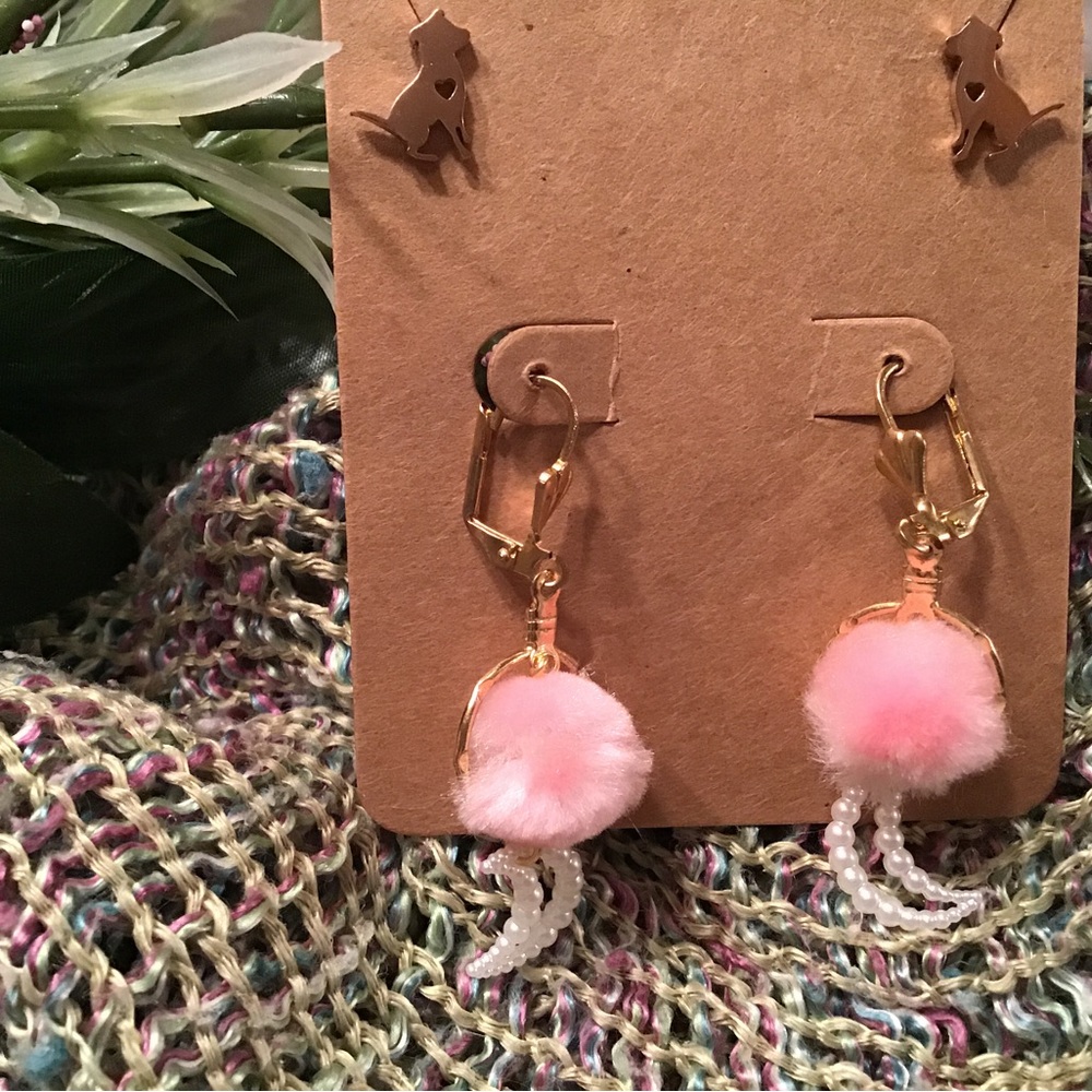 Dog Stud Earrings